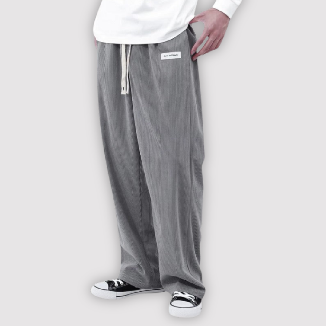 SHOU Highly breathable and comfortable wide-leg pants