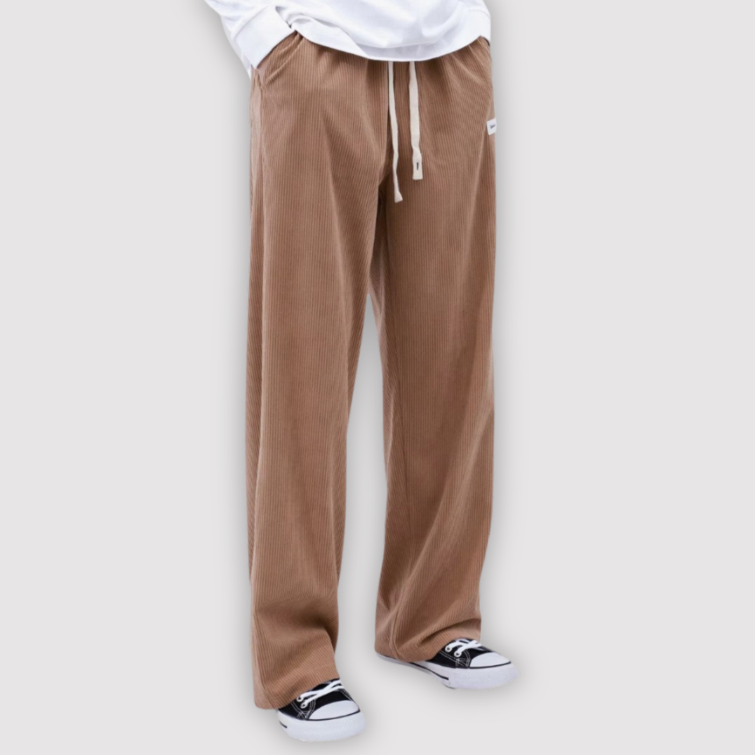 SHOU Highly breathable and comfortable wide-leg pants