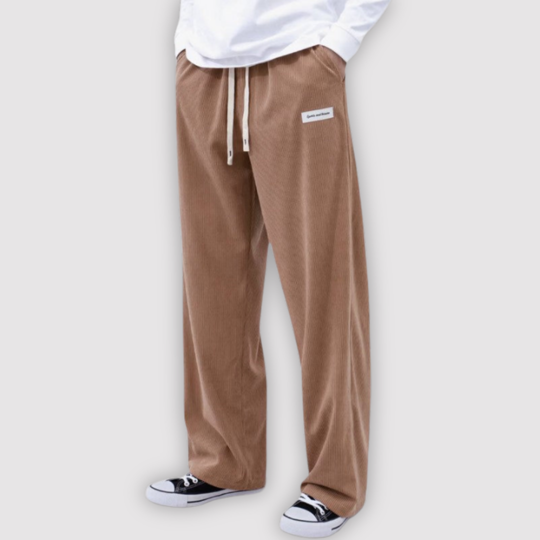 SHOU Highly breathable and comfortable wide-leg pants