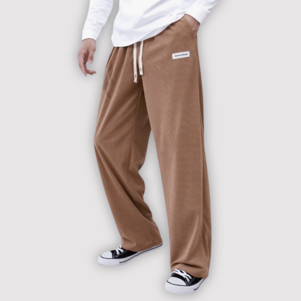 SHOU Highly breathable and comfortable wide-leg pants