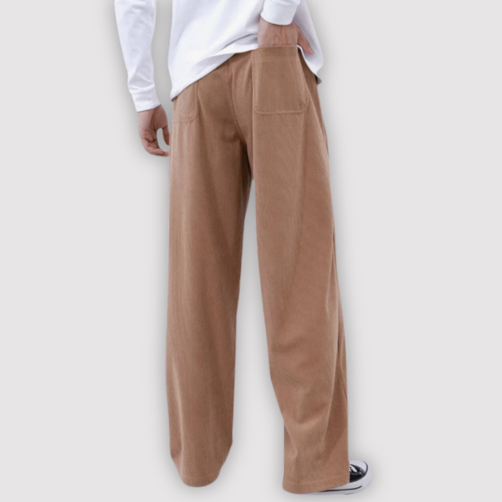SHOU Highly breathable and comfortable wide-leg pants