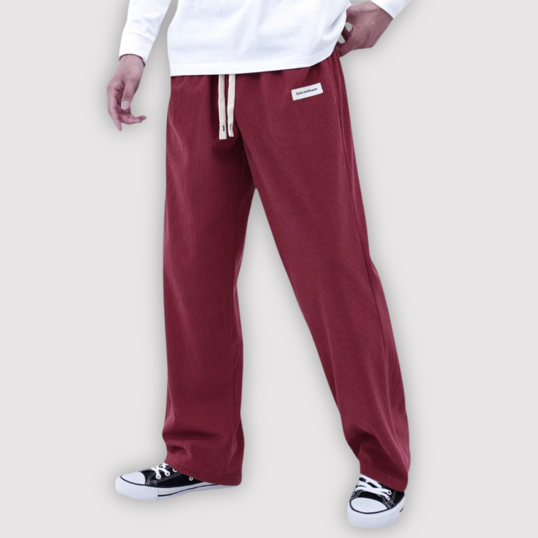 SHOU Highly breathable and comfortable wide-leg pants