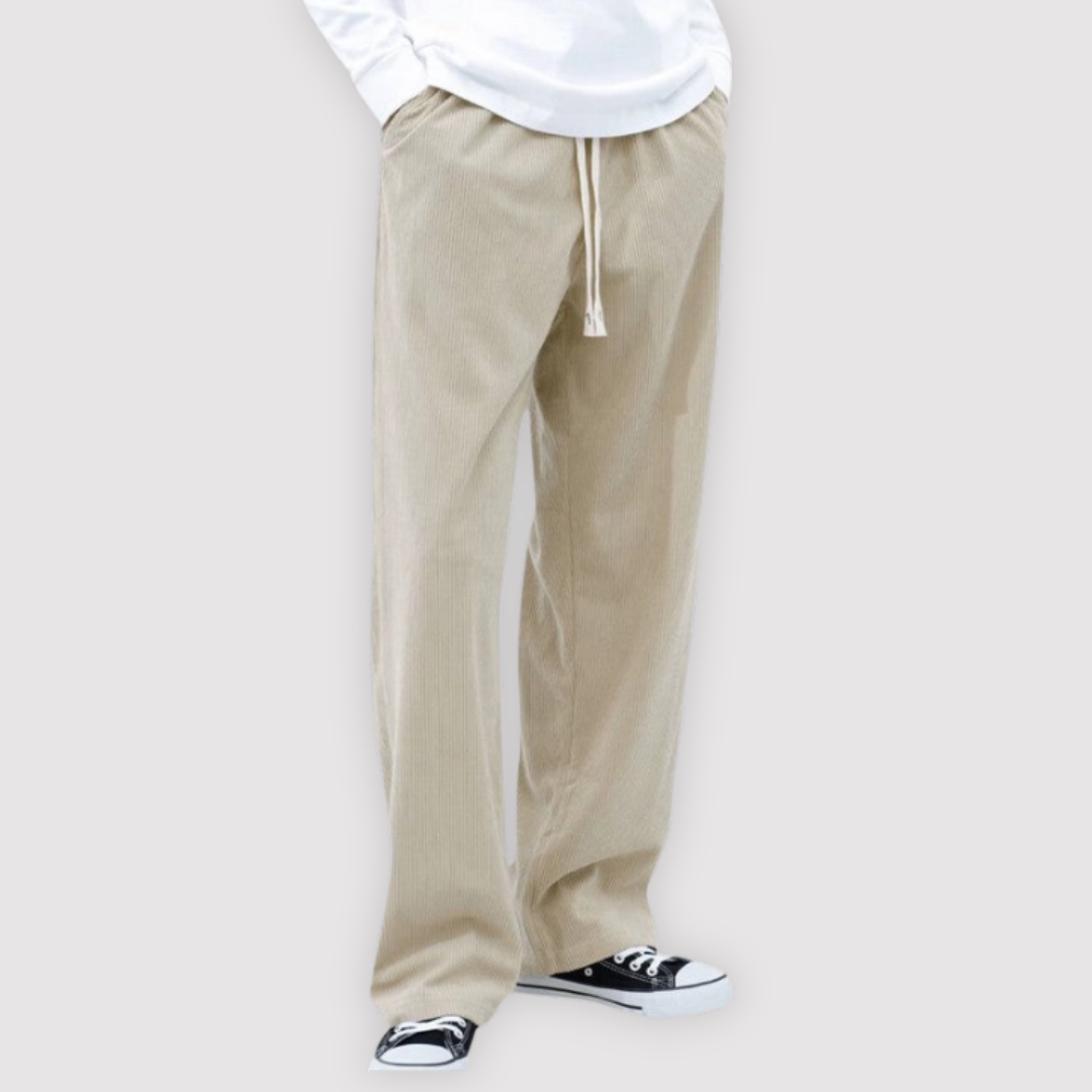 SHOU Highly breathable and comfortable wide-leg pants