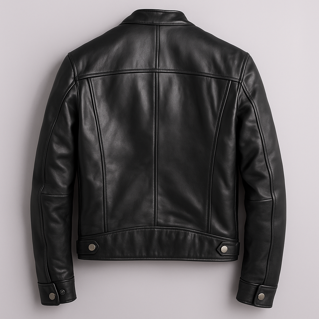 Veste en cuir vintage