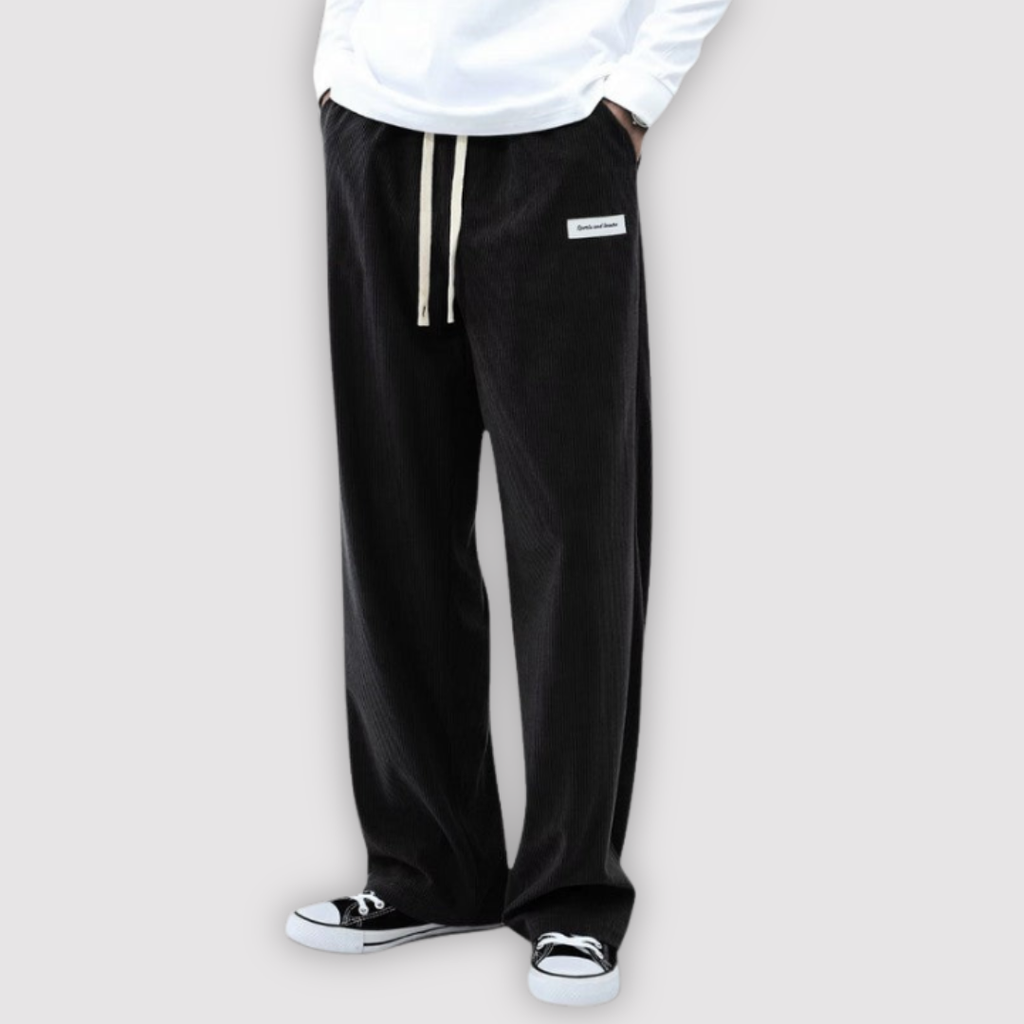 SHOU Highly breathable and comfortable wide-leg pants