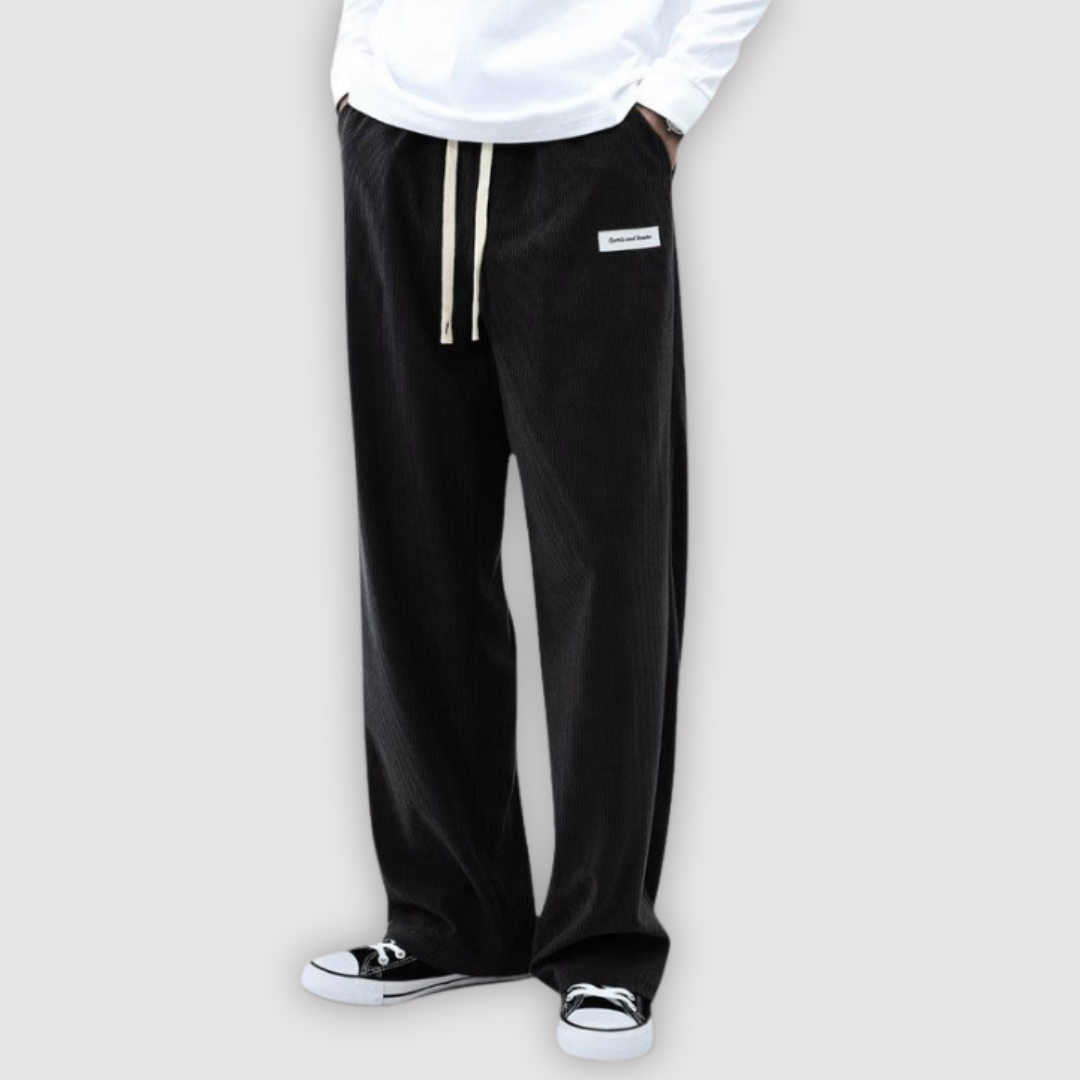 SHOU Highly breathable and comfortable wide-leg pants