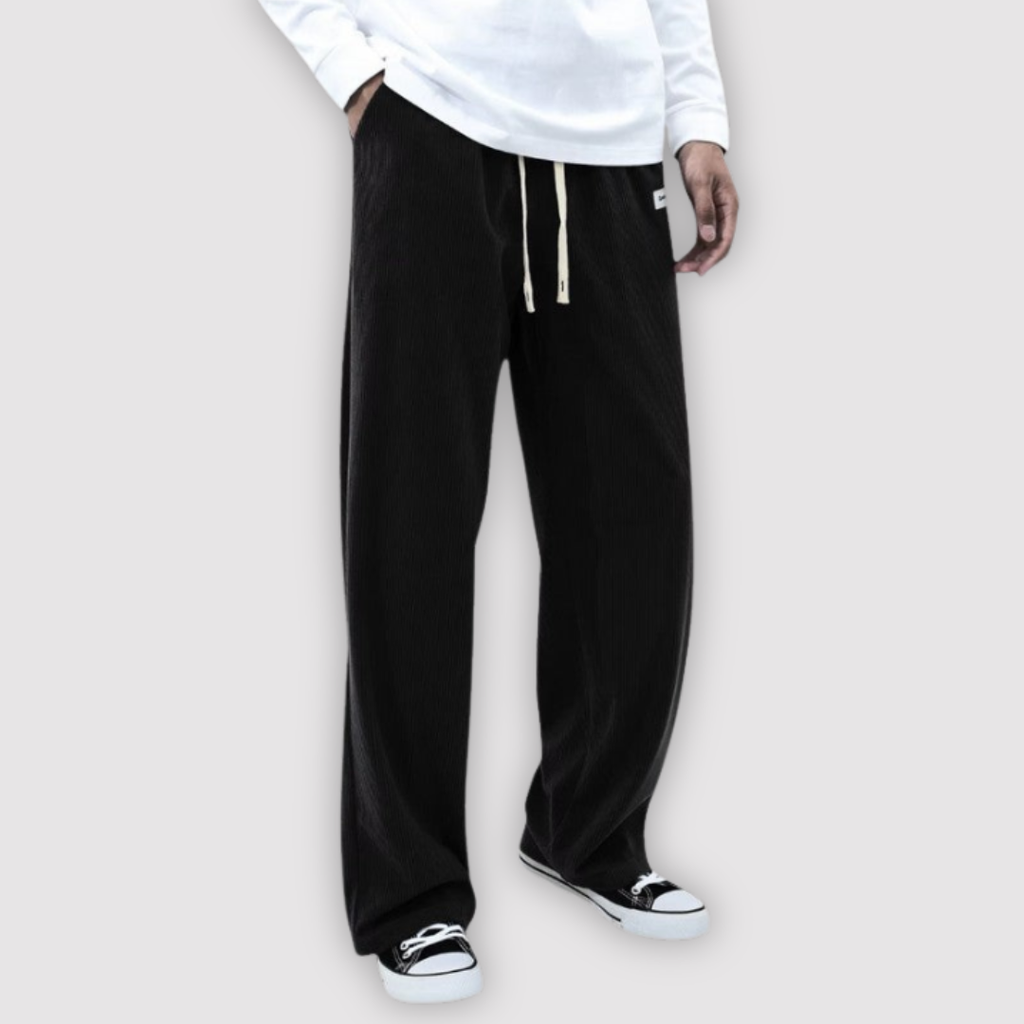 SHOU Highly breathable and comfortable wide-leg pants