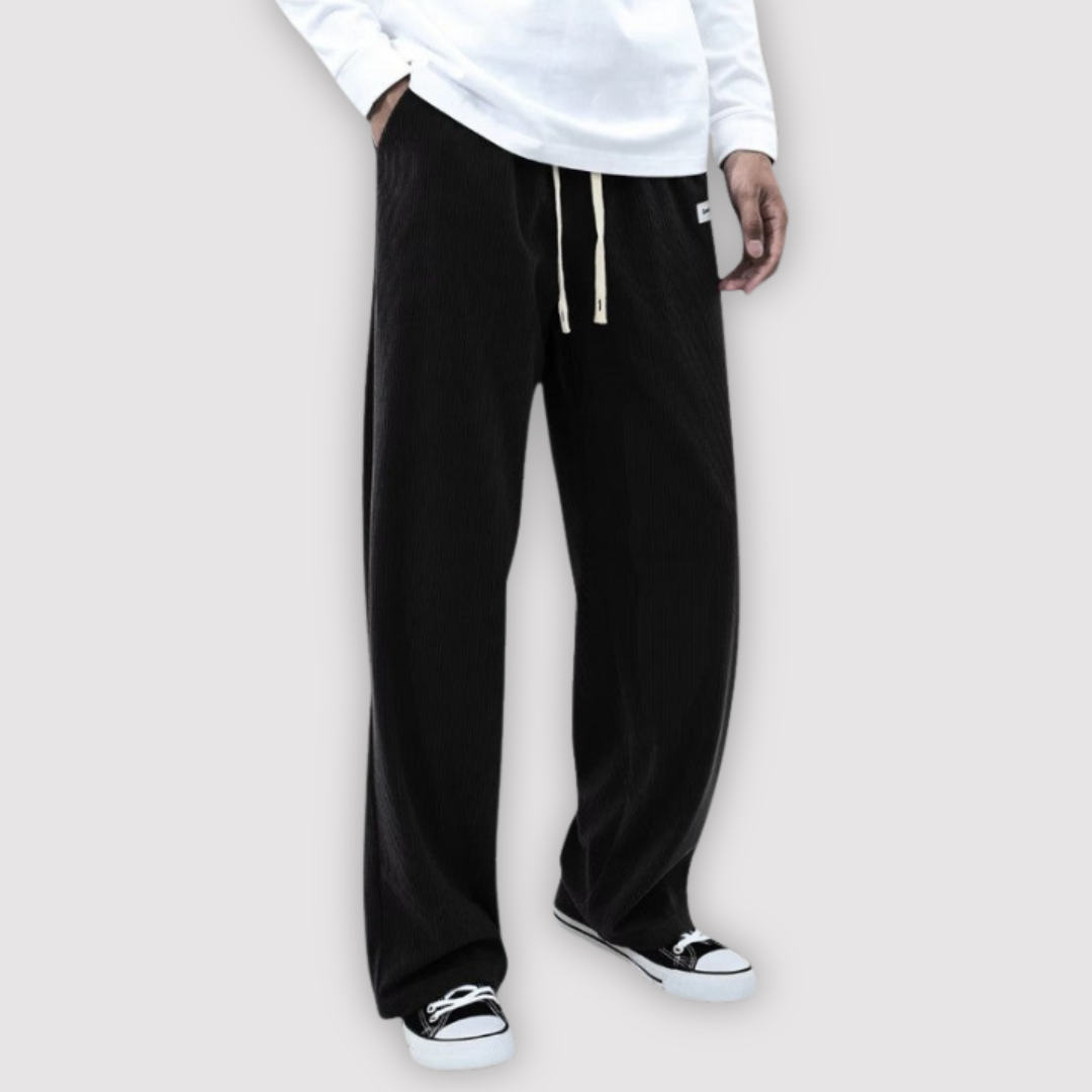 SHOU Highly breathable and comfortable wide-leg pants