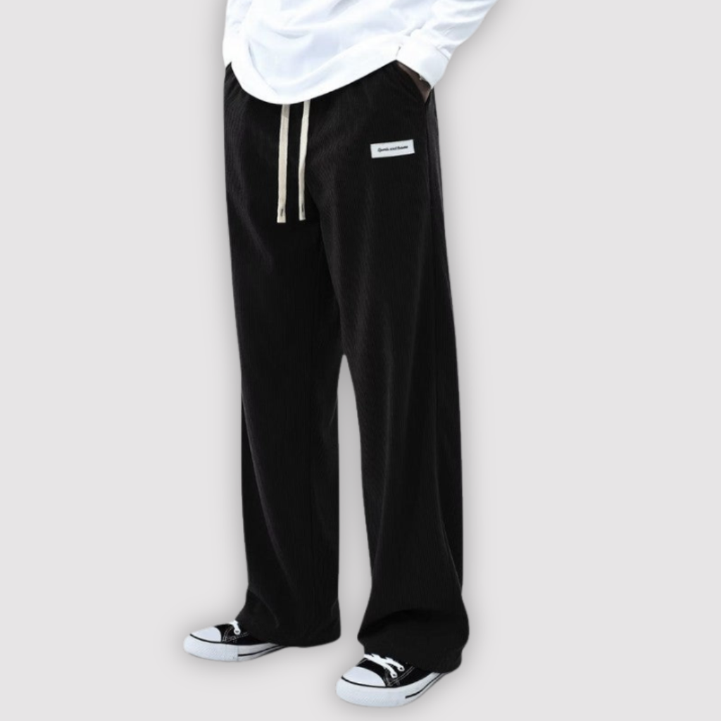 SHOU Highly breathable and comfortable wide-leg pants