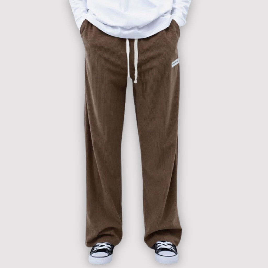 SHOU Highly breathable and comfortable wide-leg pants
