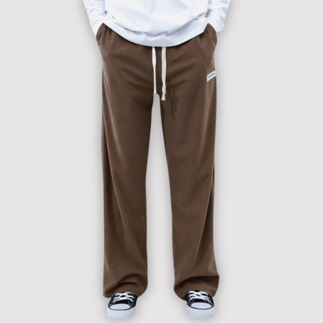 SHOU Highly breathable and comfortable wide-leg pants