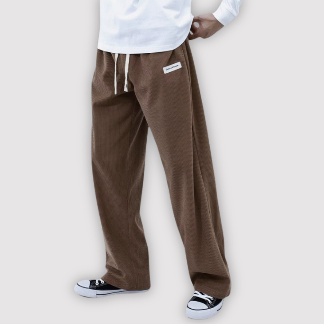SHOU Highly breathable and comfortable wide-leg pants