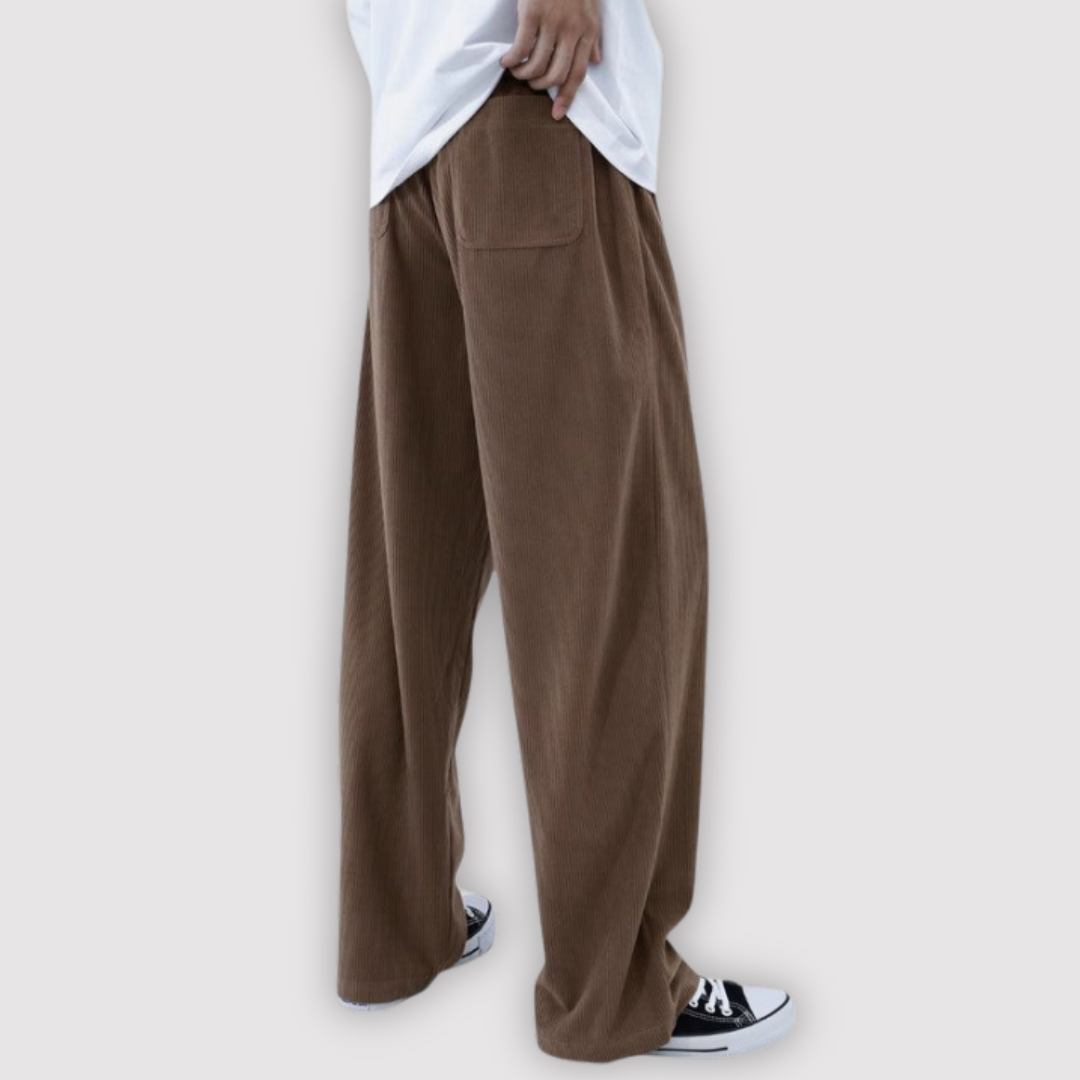 SHOU Highly breathable and comfortable wide-leg pants