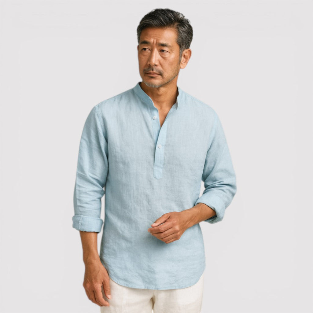 EUAN Relaxed-Fit Cotton Shirt