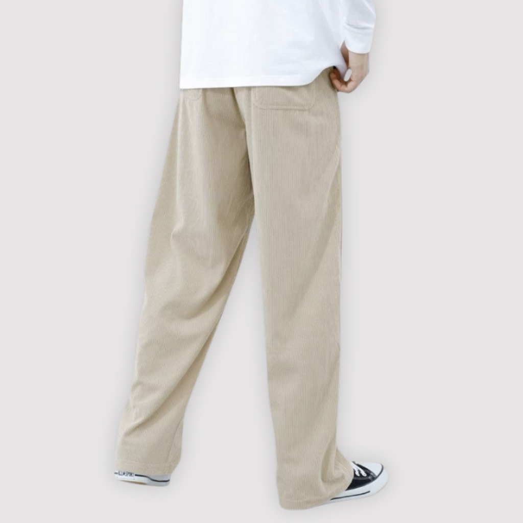SHOU Highly breathable and comfortable wide-leg pants