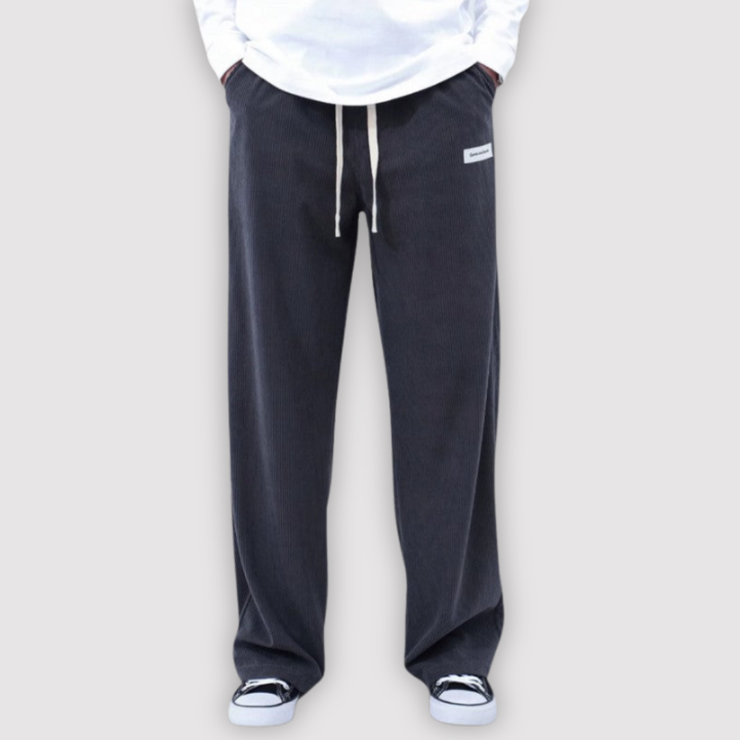 SHOU Highly breathable and comfortable wide-leg pants
