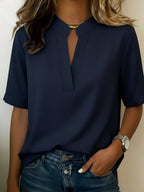 Relaxed Fit Short-Sleeve Shirt