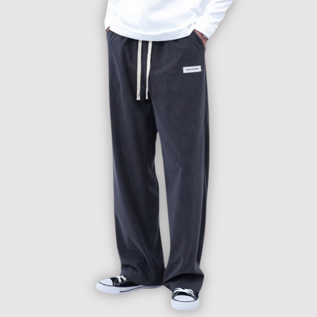 SHOU Highly breathable and comfortable wide-leg pants
