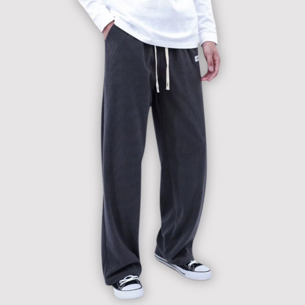 SHOU Highly breathable and comfortable wide-leg pants
