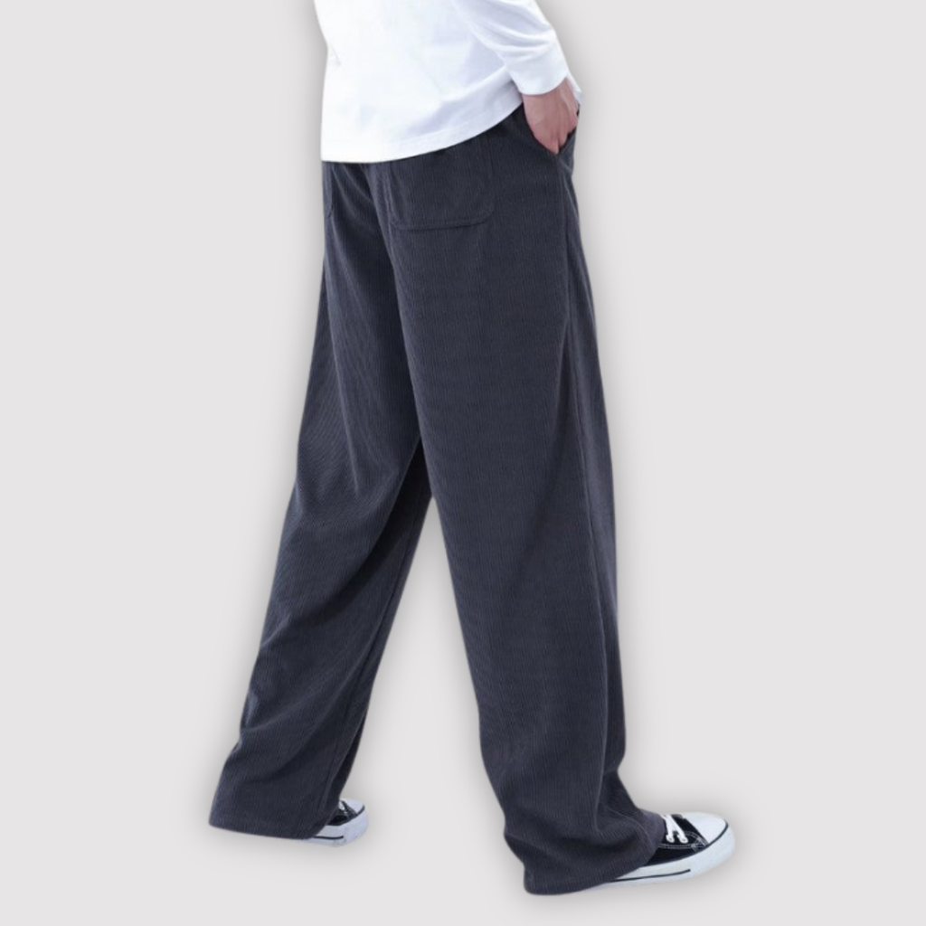 SHOU Highly breathable and comfortable wide-leg pants