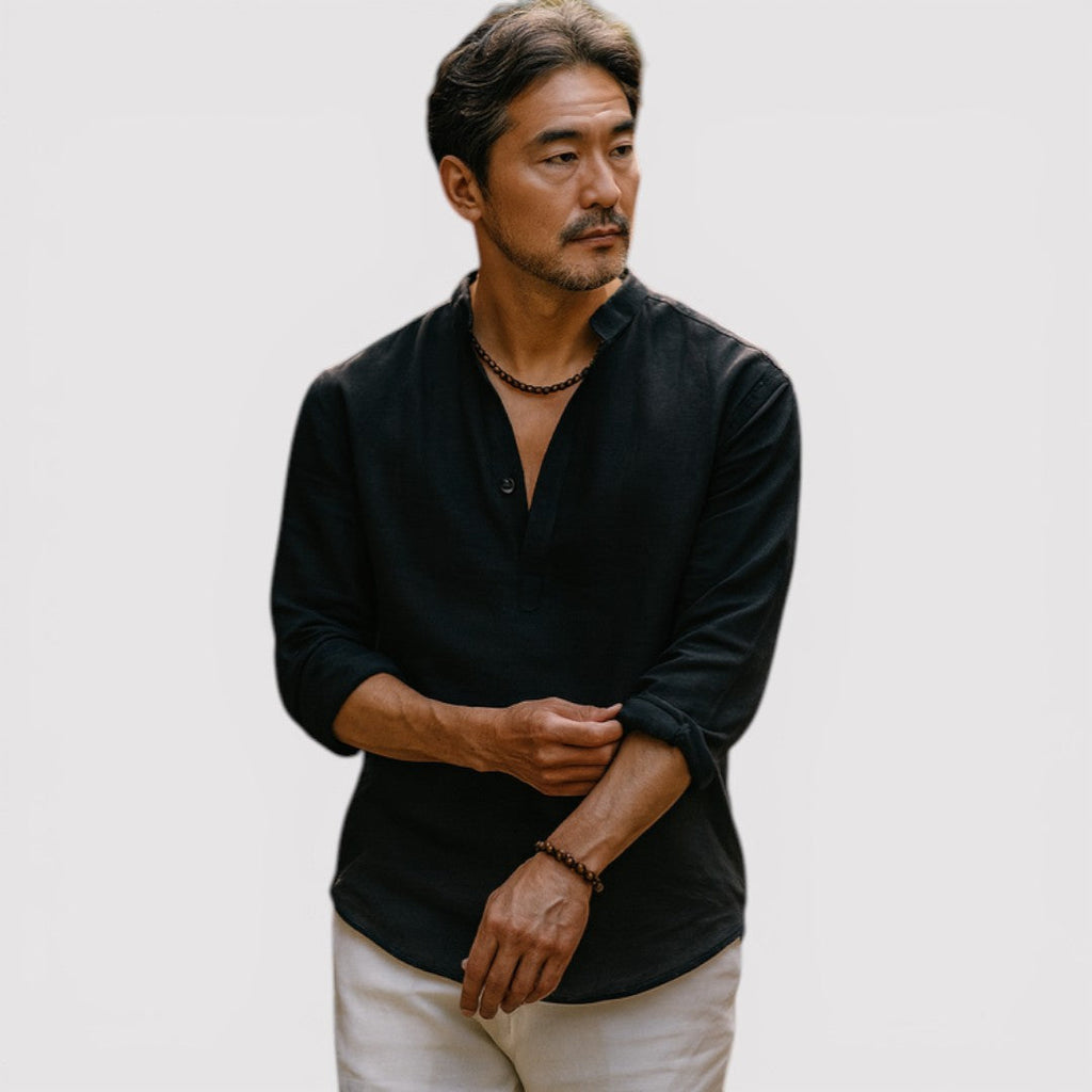 EUAN Relaxed-Fit Cotton Shirt