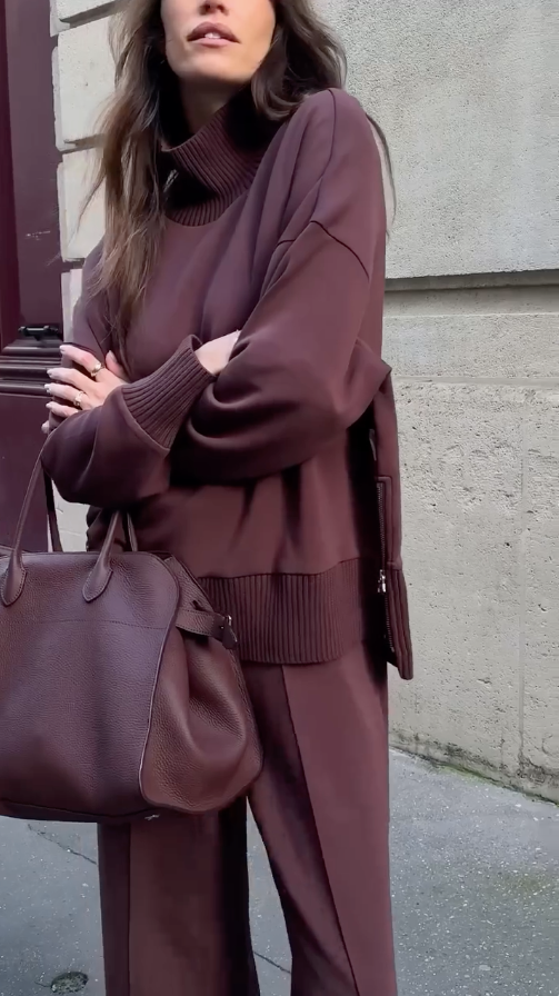 Helena Turtleneck Knit Set