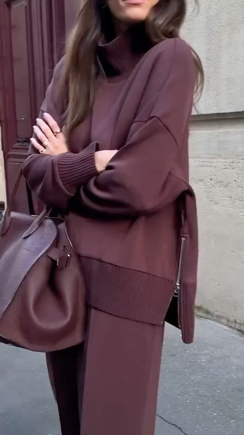 Helena Turtleneck Knit Set