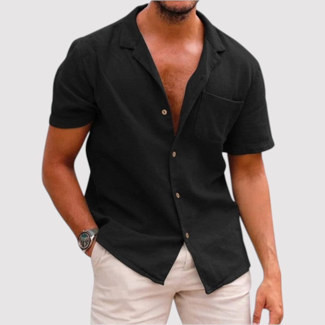 BARDO comfortable short-sleeve shirt with excellent breathability