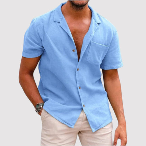 BARDO comfortable short-sleeve shirt with excellent breathability