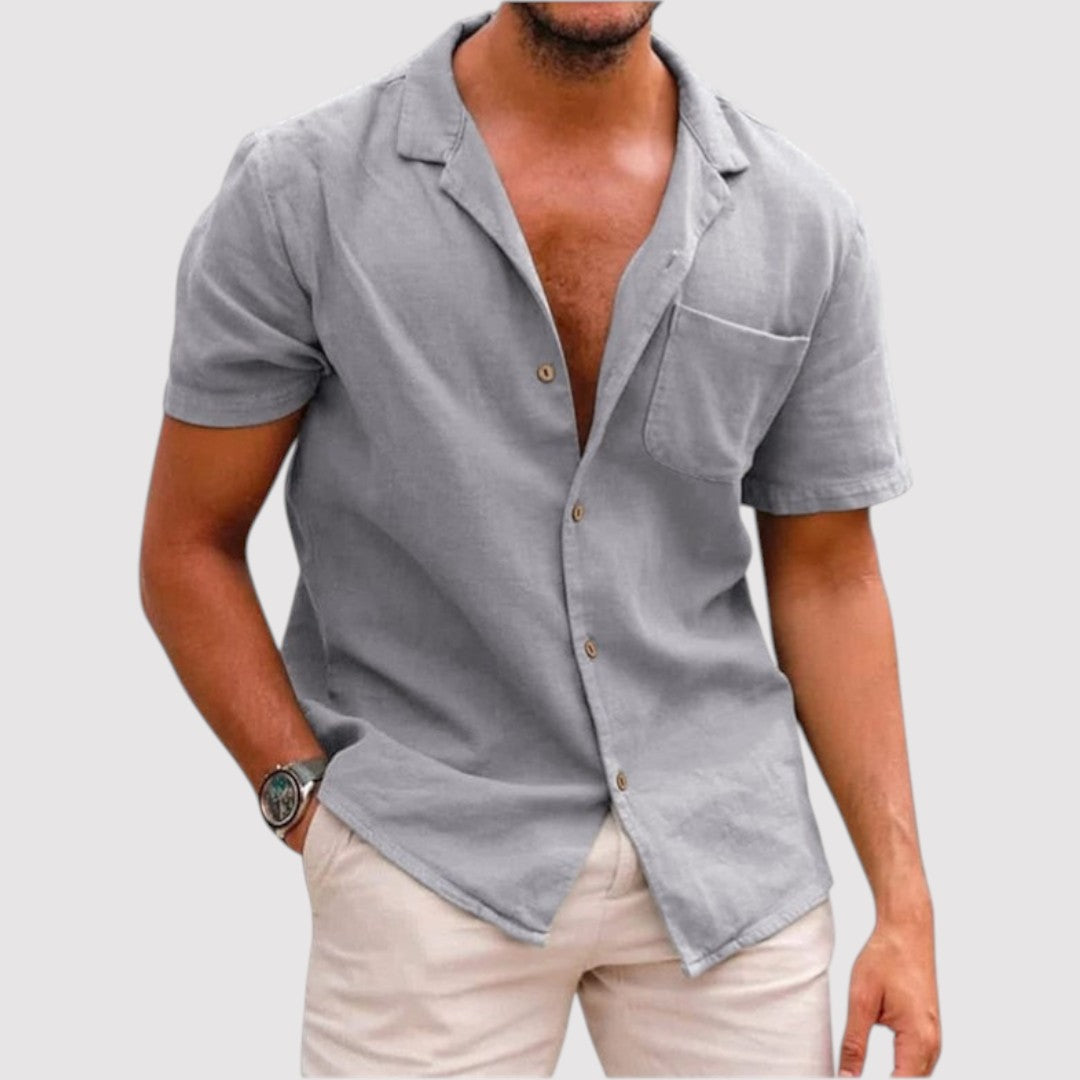 BARDO comfortable short-sleeve shirt with excellent breathability