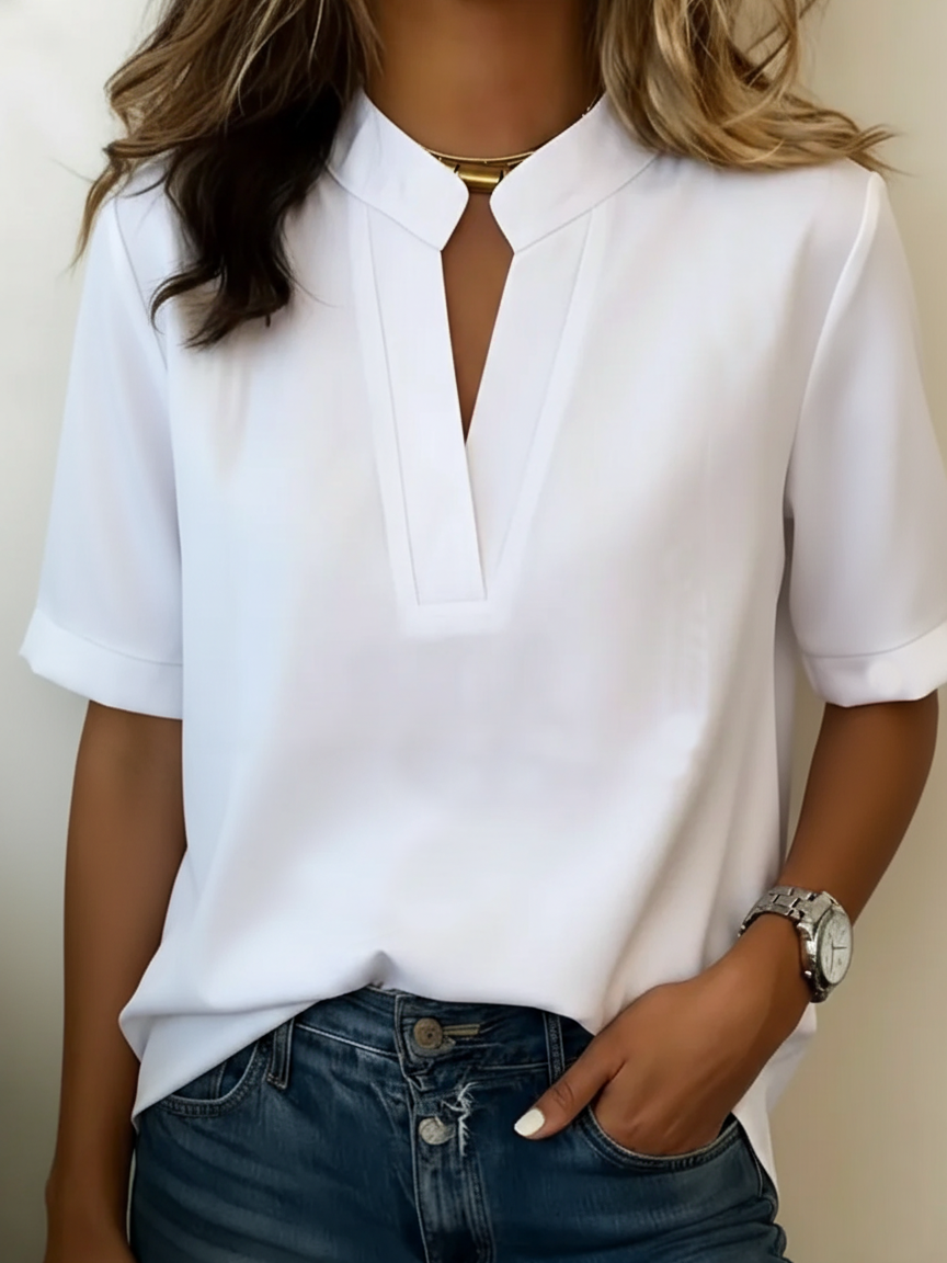 Relaxed Fit Short-Sleeve Shirt