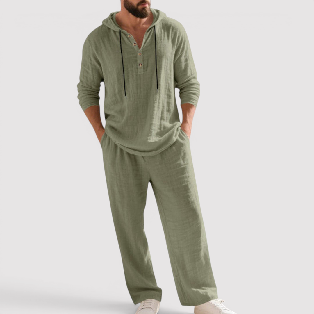CALVOR Ultra-Comfort Sweatshirt and Pants Set