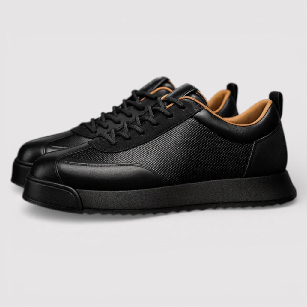 HAWKINS highly breathable leather sneakers