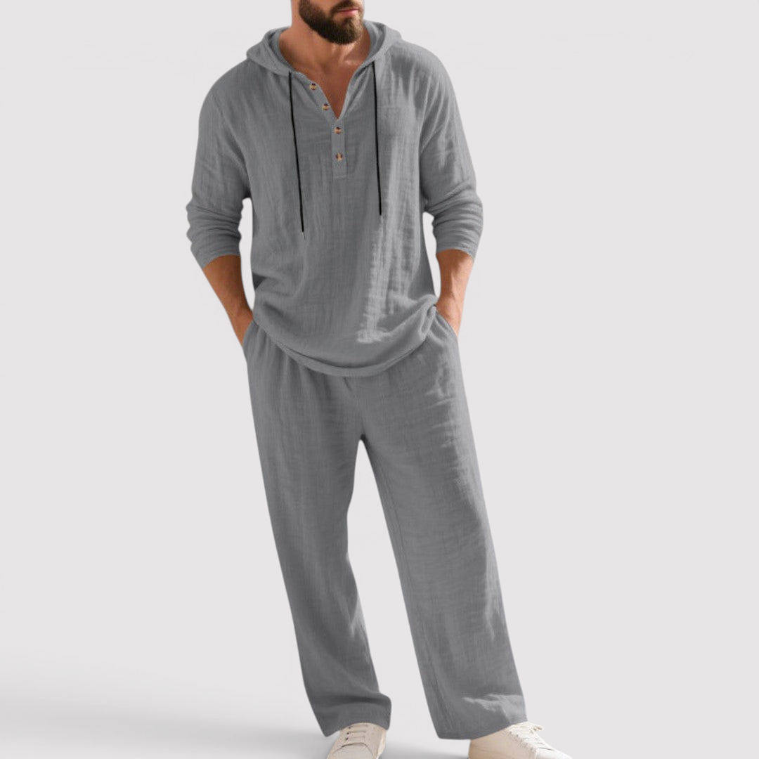 CALVOR Ultra-Comfort Sweatshirt and Pants Set