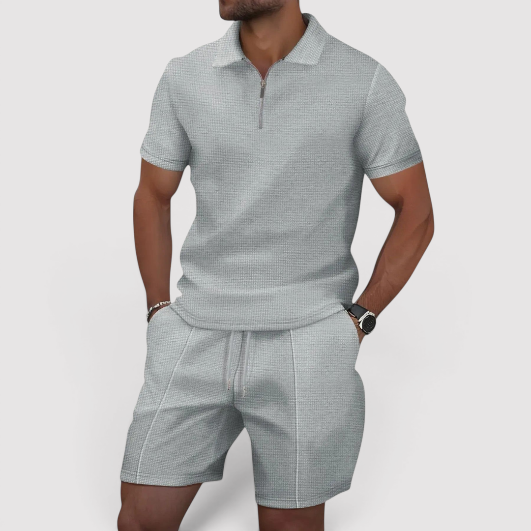 DANE Highly Breathable Shirt & Shorts Set
