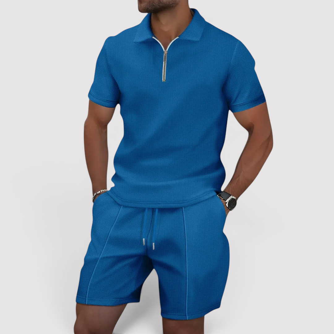 DANE Highly Breathable Shirt & Shorts Set