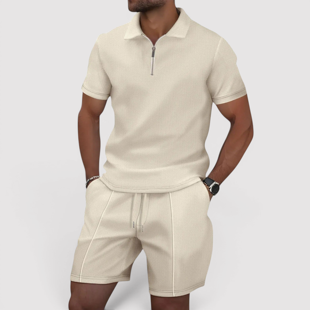 DANE Highly Breathable Shirt & Shorts Set
