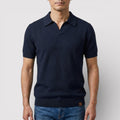 Buttonless polo shirt that exudes luxury