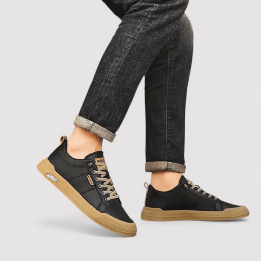 GARO Ultra-Light Leather Sneakers - All-Day Comfort with a Light, Breezy Feel