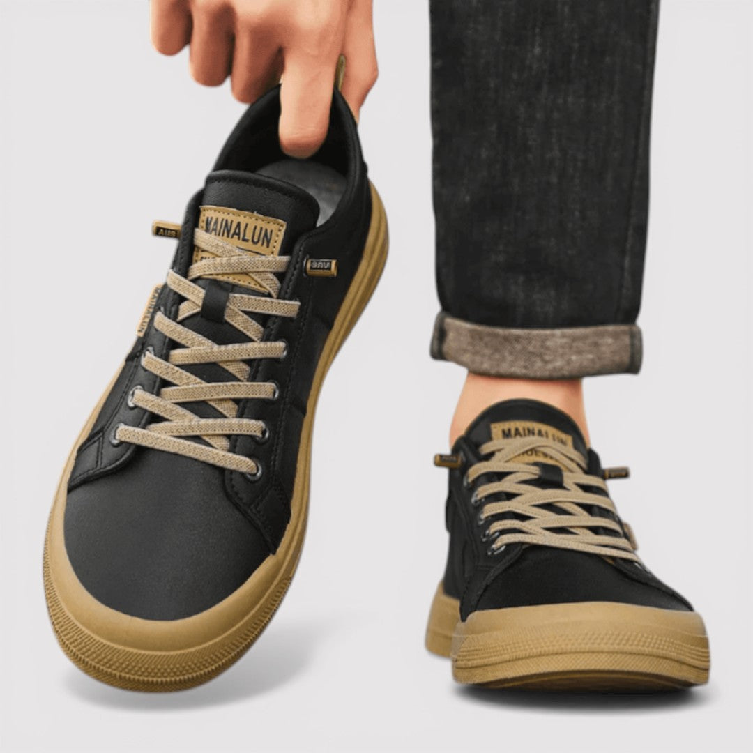 GARO Ultra-Light Leather Sneakers - All-Day Comfort with a Light, Breezy Feel