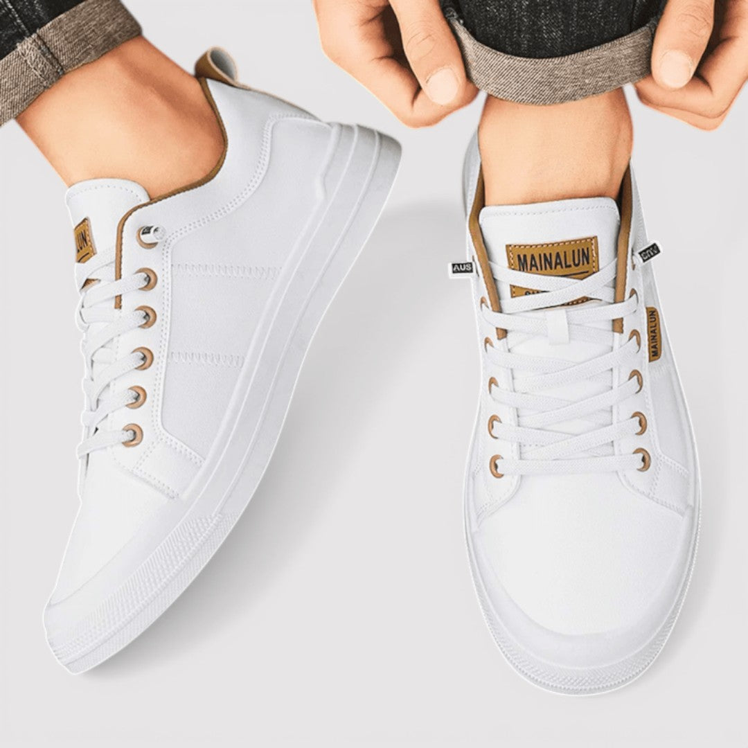 GARO Ultra-Light Leather Sneakers - All-Day Comfort with a Light, Breezy Feel
